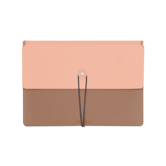 vacavaliente | Archivador Urban A4 Pink Sand - Nut