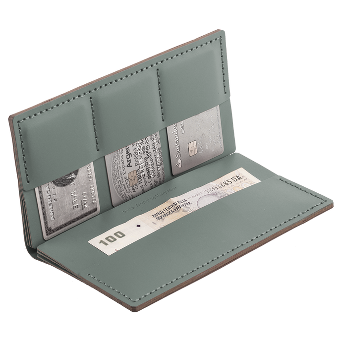 vacavaliente | Billetera Stack S3 Doble Eucalyptus
