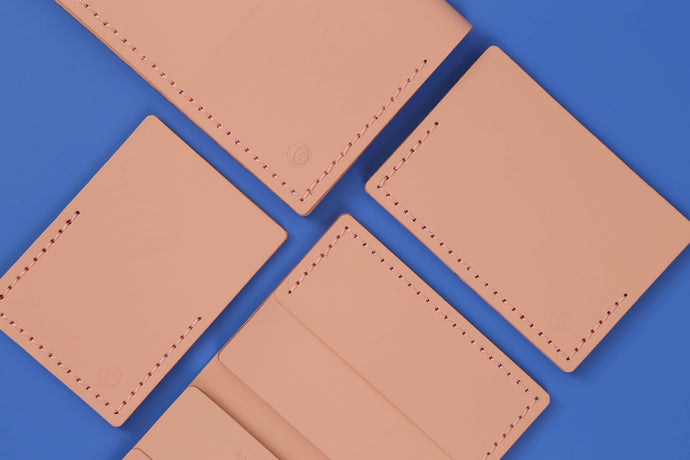 Vacavaliente | Billetera Stack S3 Doble Pink Sand