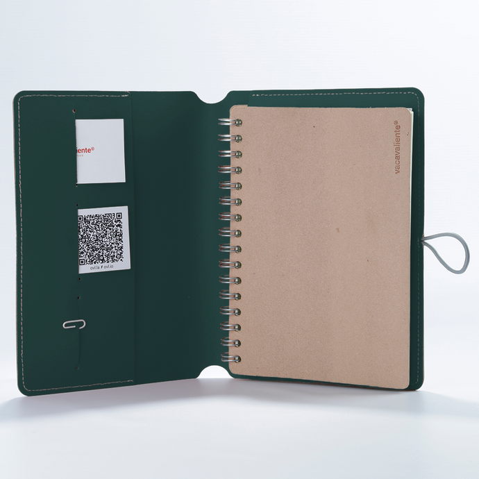 Vacavaliente | Cuaderno Madison Rayado A5 Amazonia Green