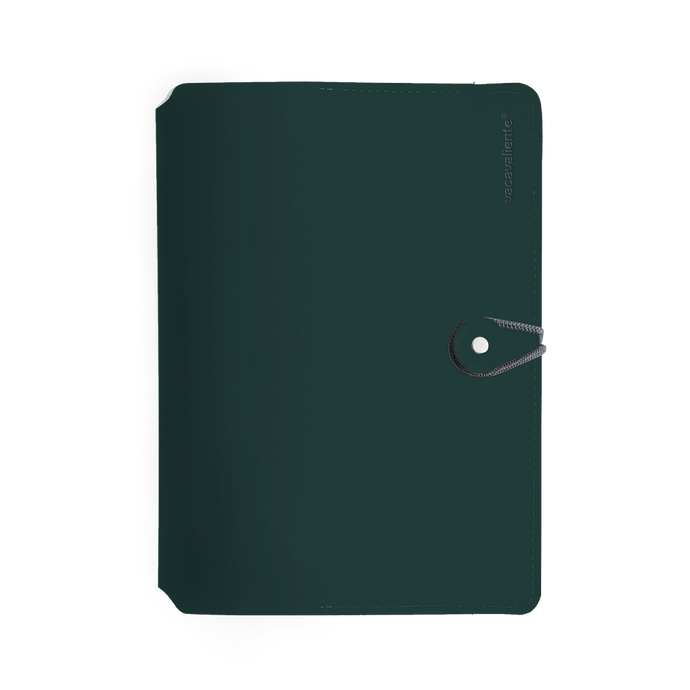 vacavaliente | Cuaderno Madison Rayado A5 Amazonia Green