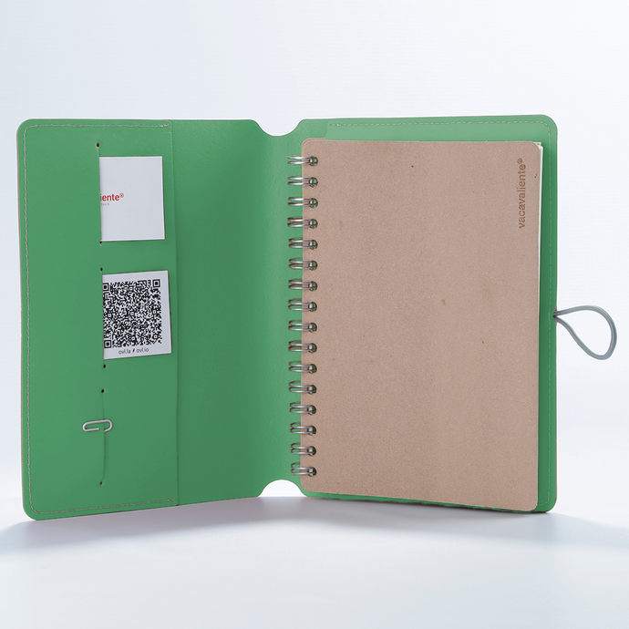 Vacavaliente | Cuaderno Madison Rayado A5 Lotus Green