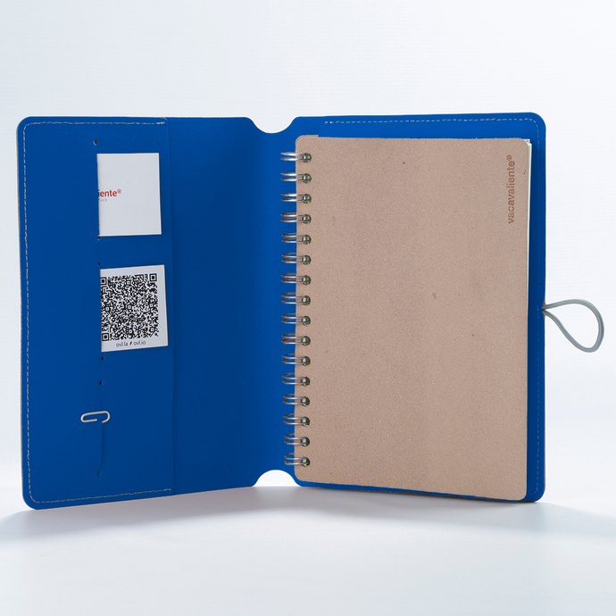 Vacavaliente | Cuaderno Madison Rayado A5 Ocean Blue