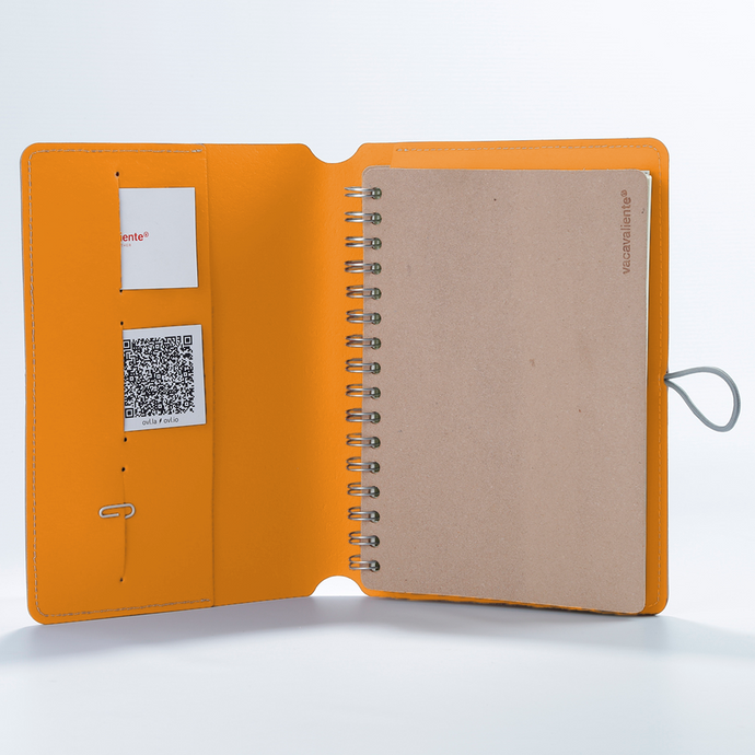 Vacavaliente | Cuaderno Madison Rayado A5 Pumpkin Orange