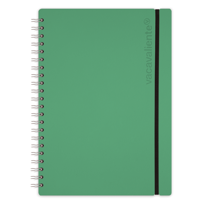 vacavaliente | Cuaderno Studio Liso A4 Lotus Green