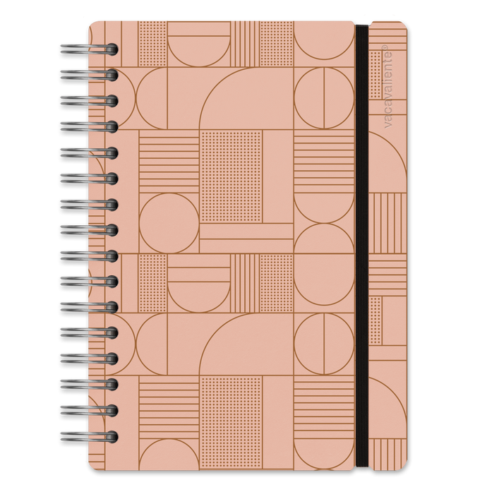 vacavaliente | Cuaderno Studio Rayado A5 Rosa
