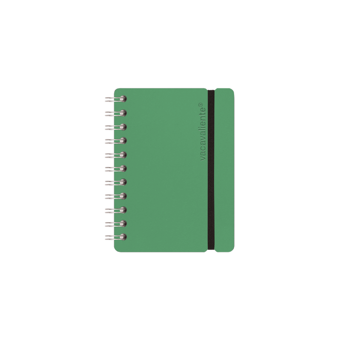 vacavaliente | Cuaderno Studio Rayado A6 Lotus Green