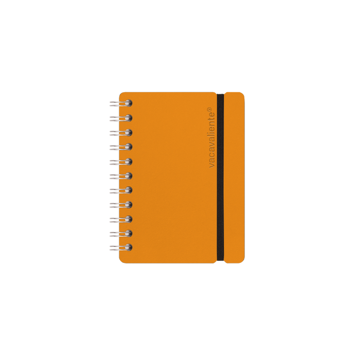 vacavaliente | Cuaderno Studio Rayado A6 Pumpkin Orange