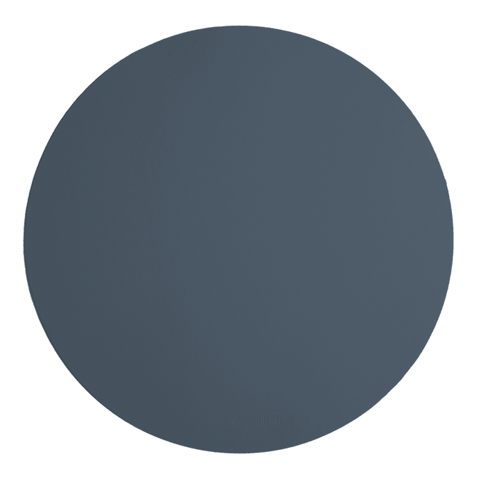 vacavaliente | Individual Ruca Circular Petrol Blue