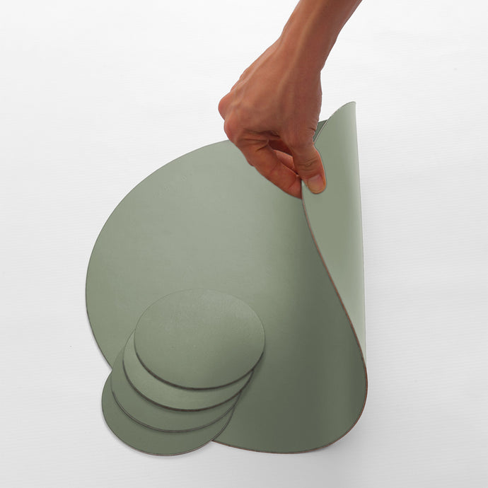 Vacavaliente | Individual Ruca Circular Sage Green