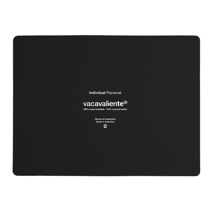 Vacavaliente | Individual Ruca Rectangular Black