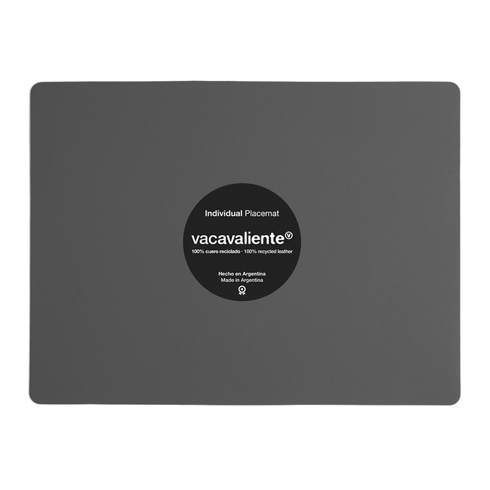 Vacavaliente | Individual Ruca Rectangular Grafite