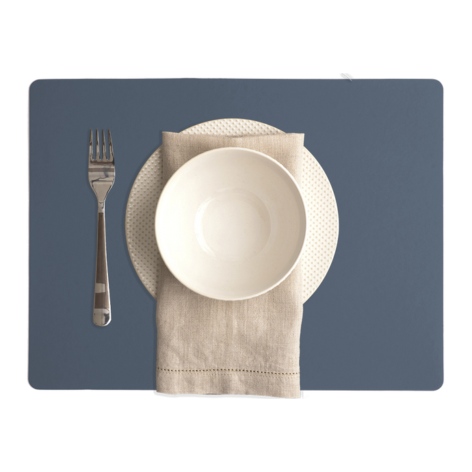 Vacavaliente | Individual Ruca Rectangular Petrol Blue