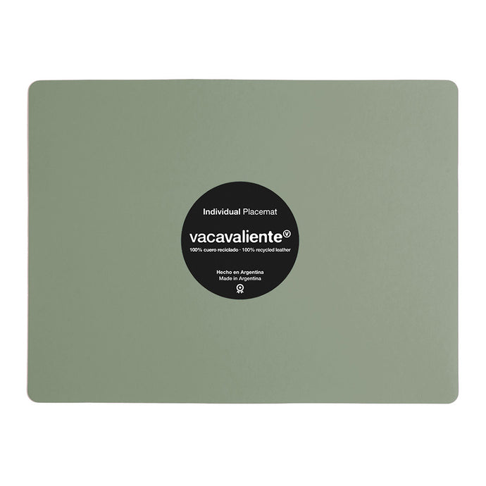 Vacavaliente | Individual Ruca Rectangular Sage Green