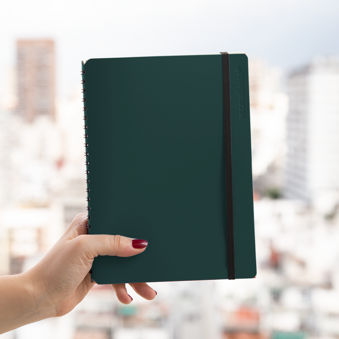 Vacavaliente | Libreta Plein Air Rayado A5 Amazonia Green