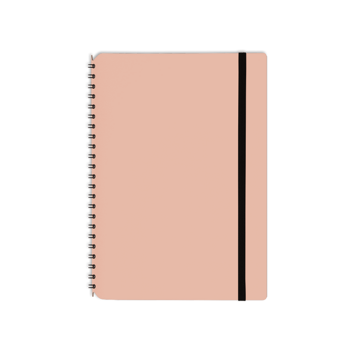 vacavaliente | Libreta Plein Air Rayado A5 Pink Sand
