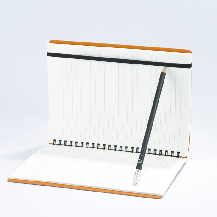 Vacavaliente | Libreta Plein Air Rayado A5 Pumpkin Orange