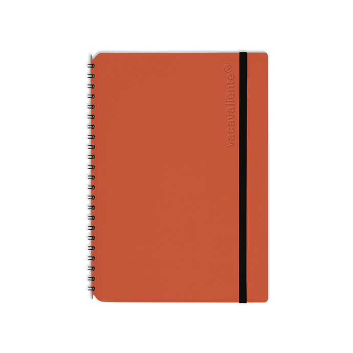 vacavaliente | Libreta Plein Air Rayado A5 Red Clay