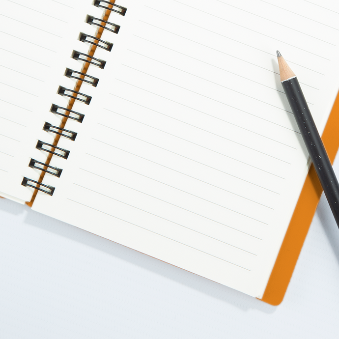 Vacavaliente | Libreta Plein Air Rayado A6 Pumpkin Orange