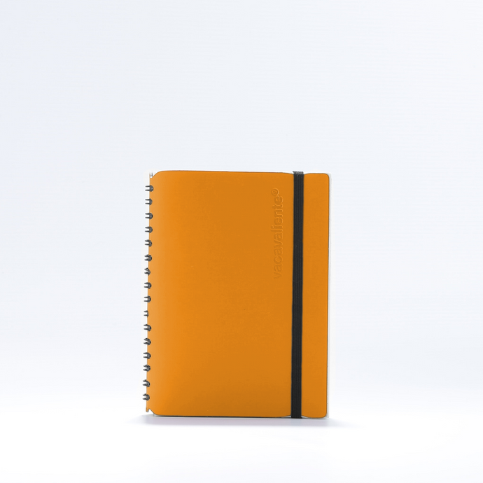 Vacavaliente | Libreta Plein Air Rayado A6 Pumpkin Orange