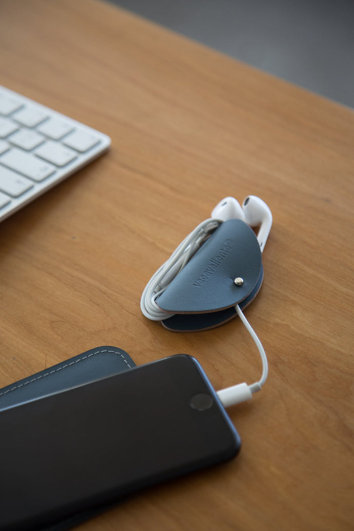 Vacavaliente | Porta Auriculares Urban Petrol Blue