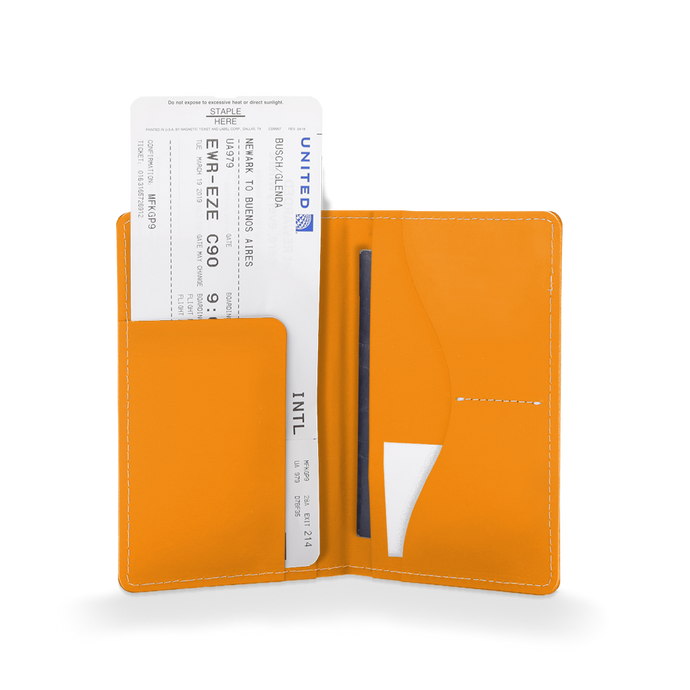 vacavaliente | Portapasaporte Urban Plus Pumpkin Orange