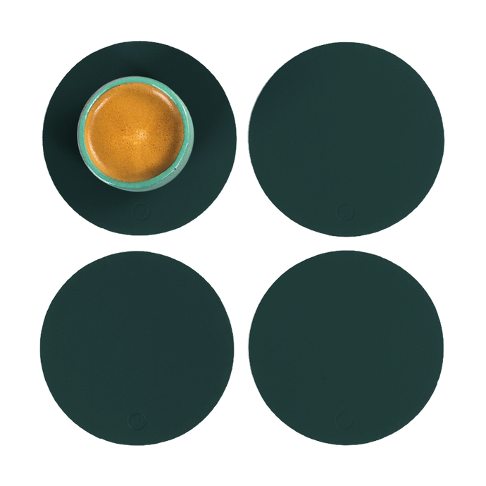 Vacavaliente | Posavasos X4 Ruca Circular Amazonia Green