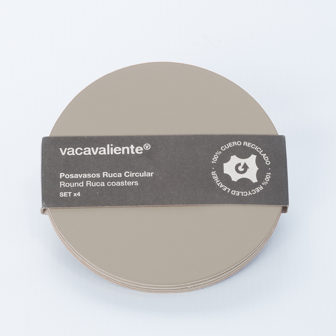 Vacavaliente | Posavasos X4 Ruca Circular Ash