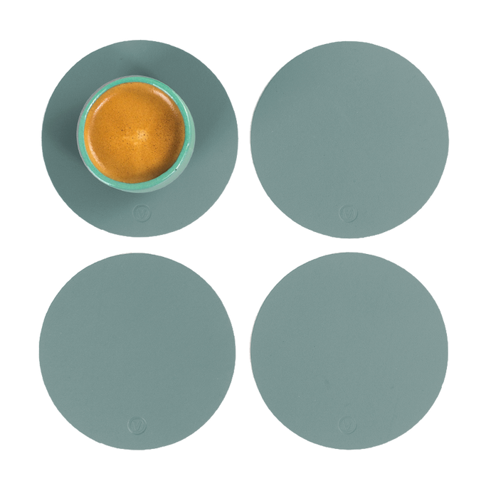 Vacavaliente | Posavasos X4 Ruca Circular Eucalyptus