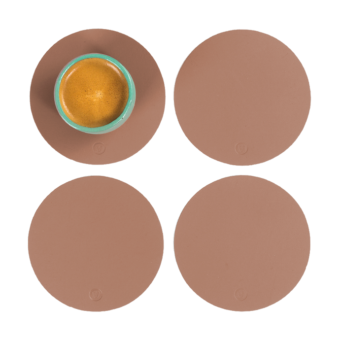 Vacavaliente | Posavasos X4 Ruca Circular Nut