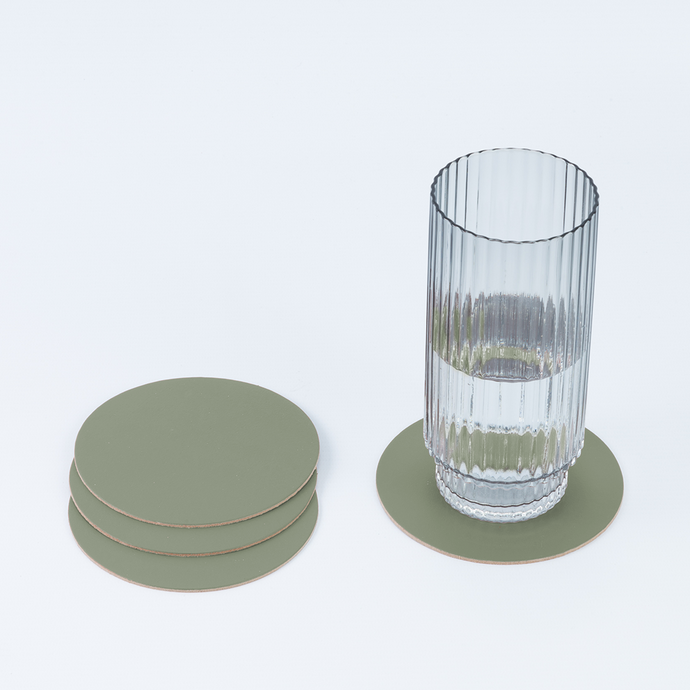 Vacavaliente | Posavasos X4 Ruca Circular Sage Green