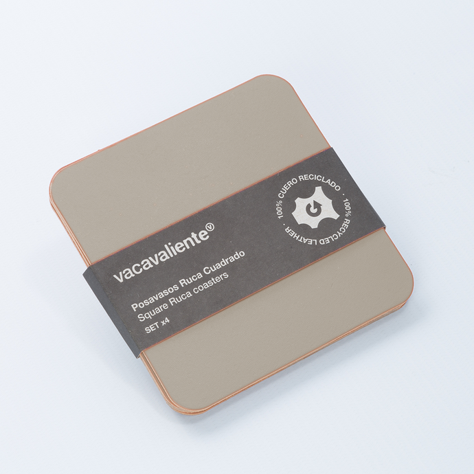 Vacavaliente | Posavasos X4 Ruca Cuadrado Ash