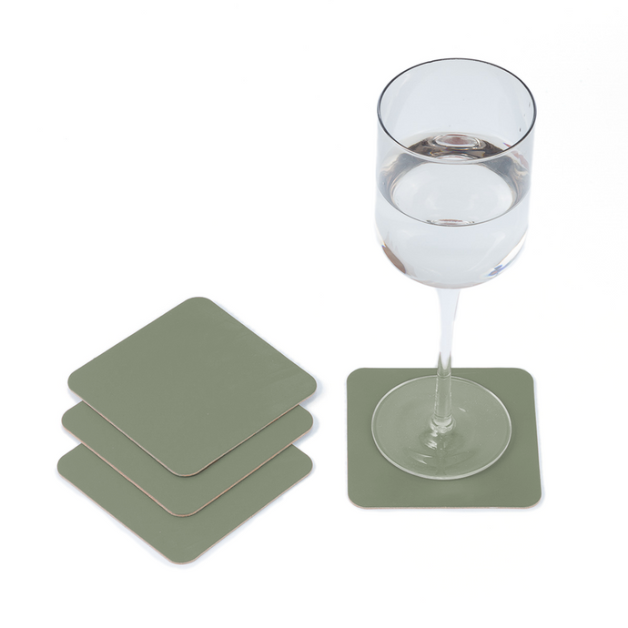 Vacavaliente | Posavasos X4 Ruca Cuadrado Sage Green