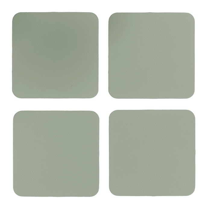 vacavaliente | Posavasos x4 Ruca Cuadrado Sage Green