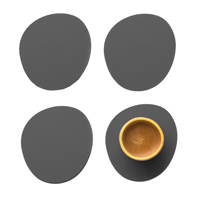 Vacavaliente | Posavasos X4 Ruca Piedra Grafite