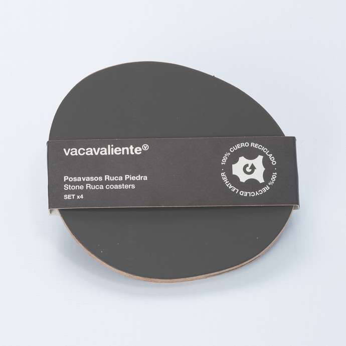 Vacavaliente | Posavasos X4 Ruca Piedra Grafite