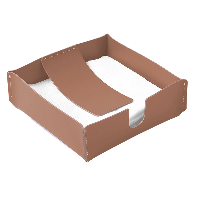 Vacavaliente | Servilletero Ruca Cuadrado Nut