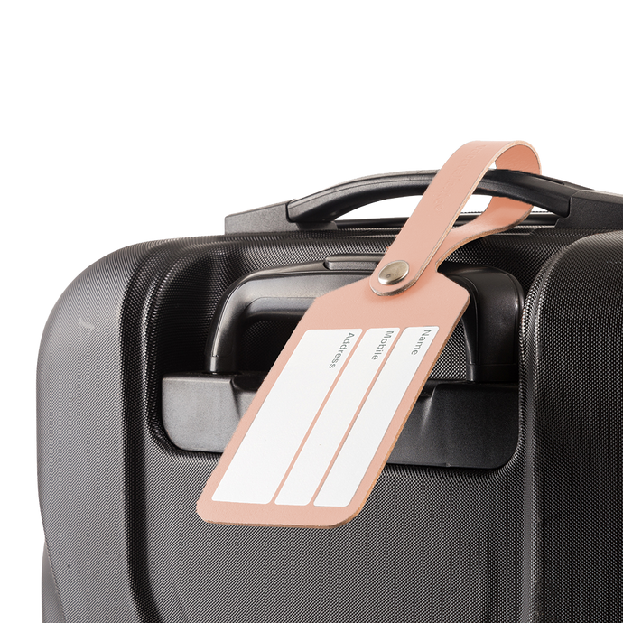 Vacavaliente | Tag De Valija Urban Simple Pink Sand