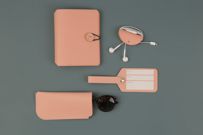 Vacavaliente | Tag De Valija Urban Simple Pink Sand