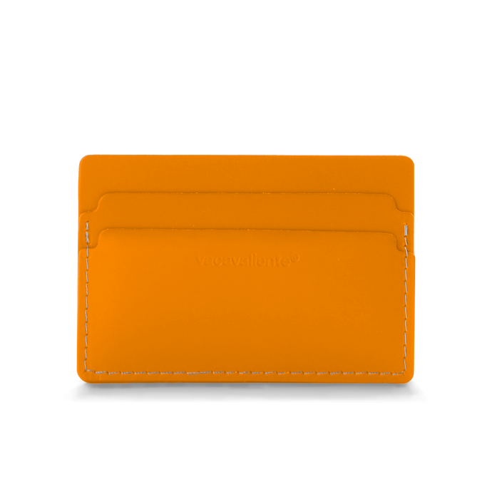 Vacavaliente | Tarjetero Urban Layers Pumpkin Orange