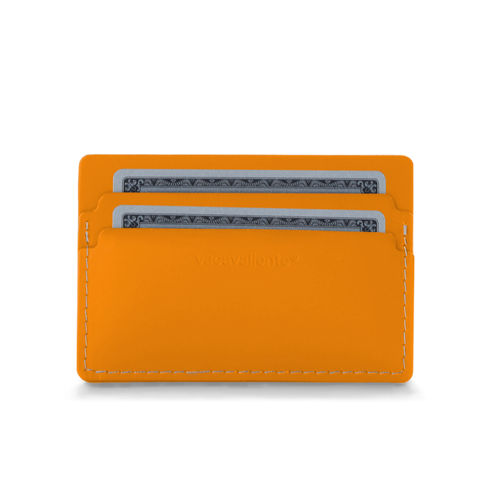 vacavaliente | Tarjetero Urban Layers Pumpkin Orange