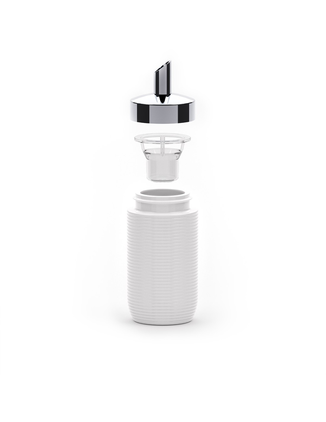 Valira AZUCARERO PORCELANA CROMADO