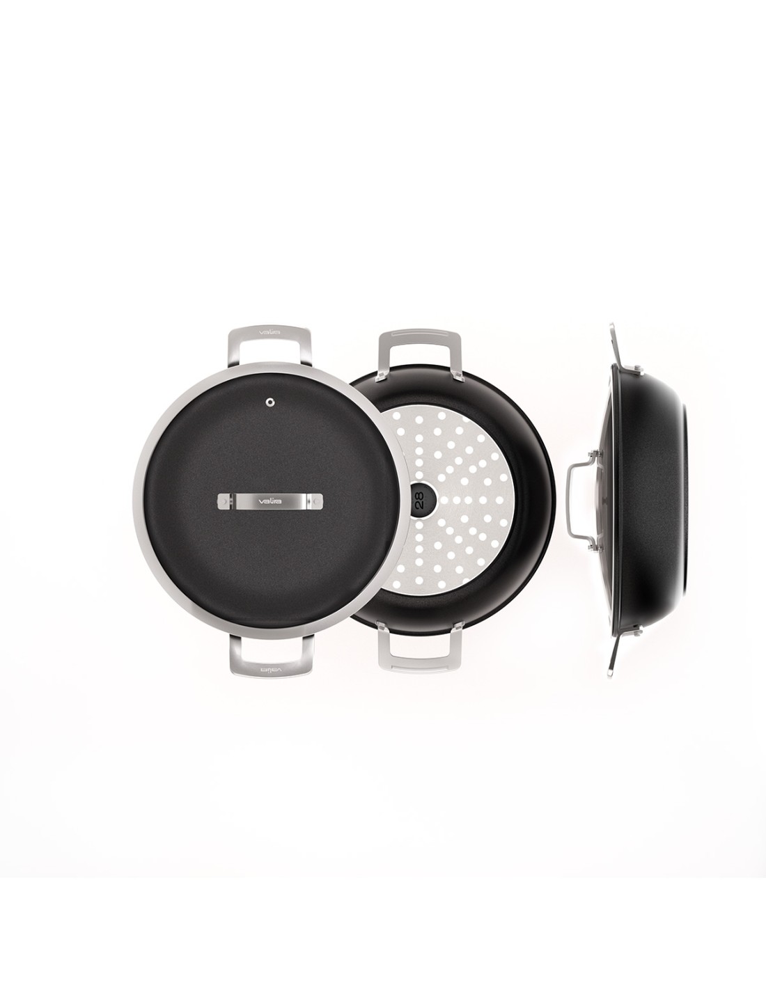 Valira CAZUELA MEDITERRÁNEA AIRE INDUCCIÓN 28cm