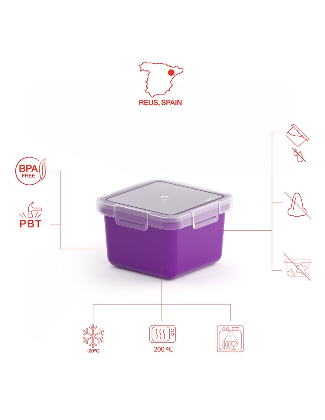 Valira CONTENEDOR HERMÉTICO 0 4 L