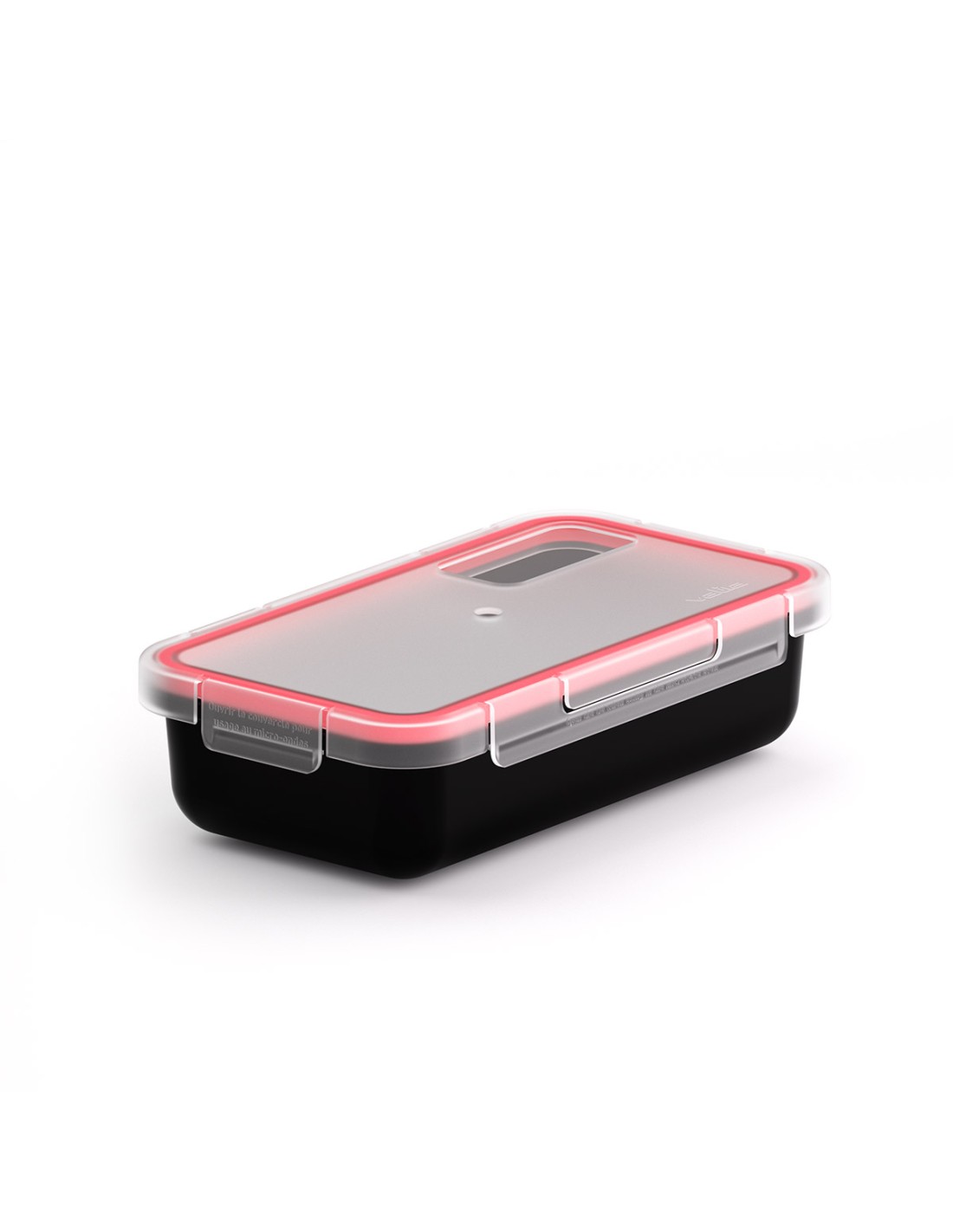 Valira CONTENEDOR HERMÉTICO NEGRO 0 5 L