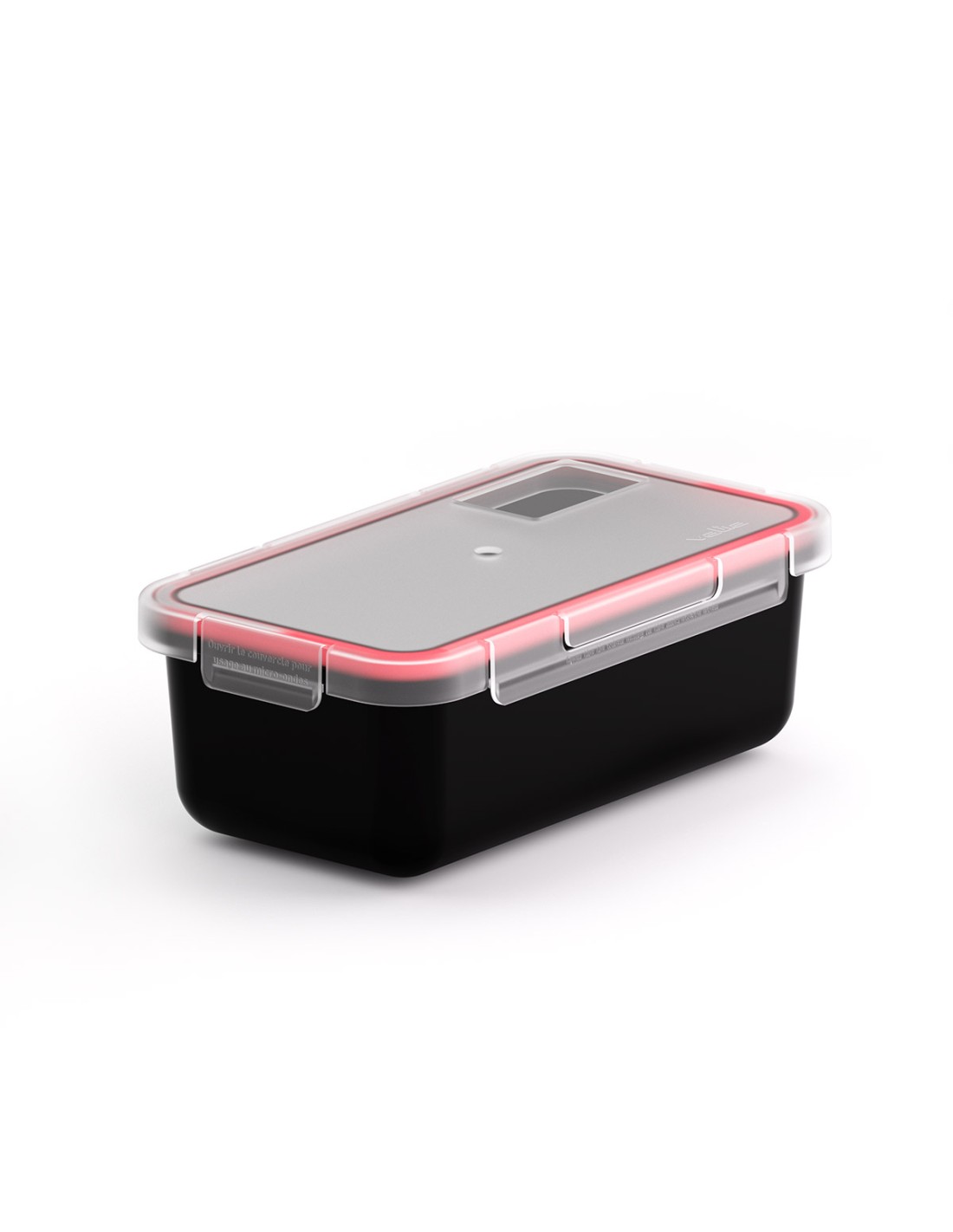 Valira CONTENEDOR HERMÉTICO NEGRO 0 75 L