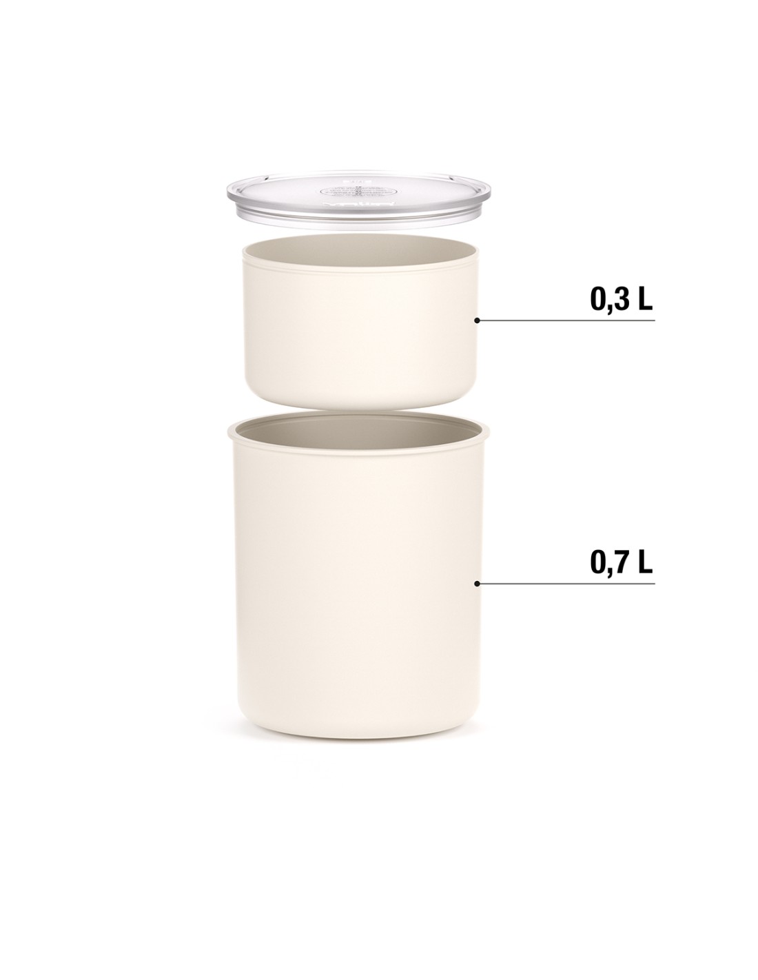 Valira CONTENEDOR INTERIOR 0 3 L + 0 7 L