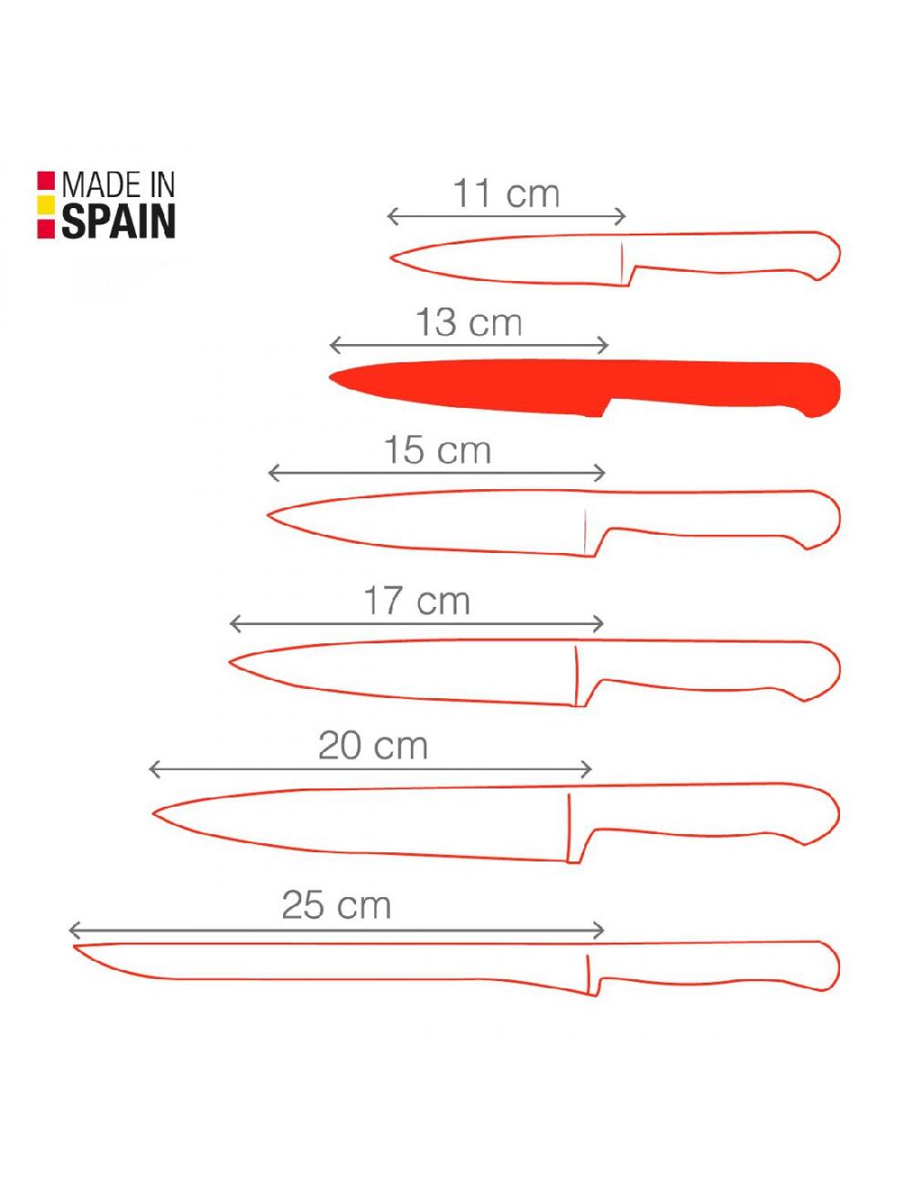 Valira CUCHILLO DE COCINA 13 Cm