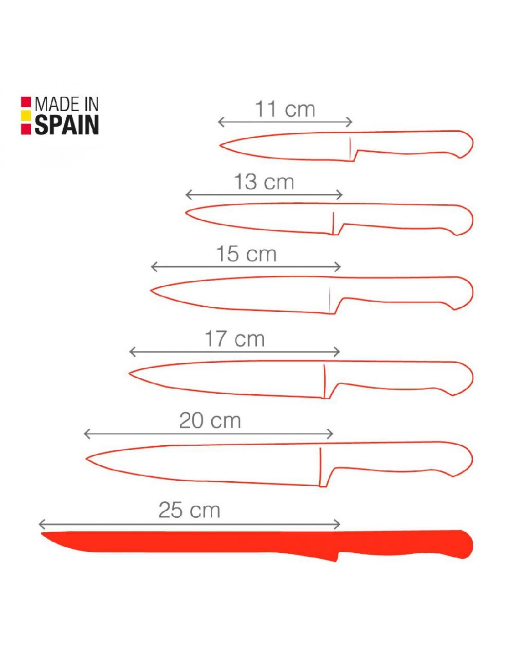 Valira CUCHILLO JAMONERO 25 Cm