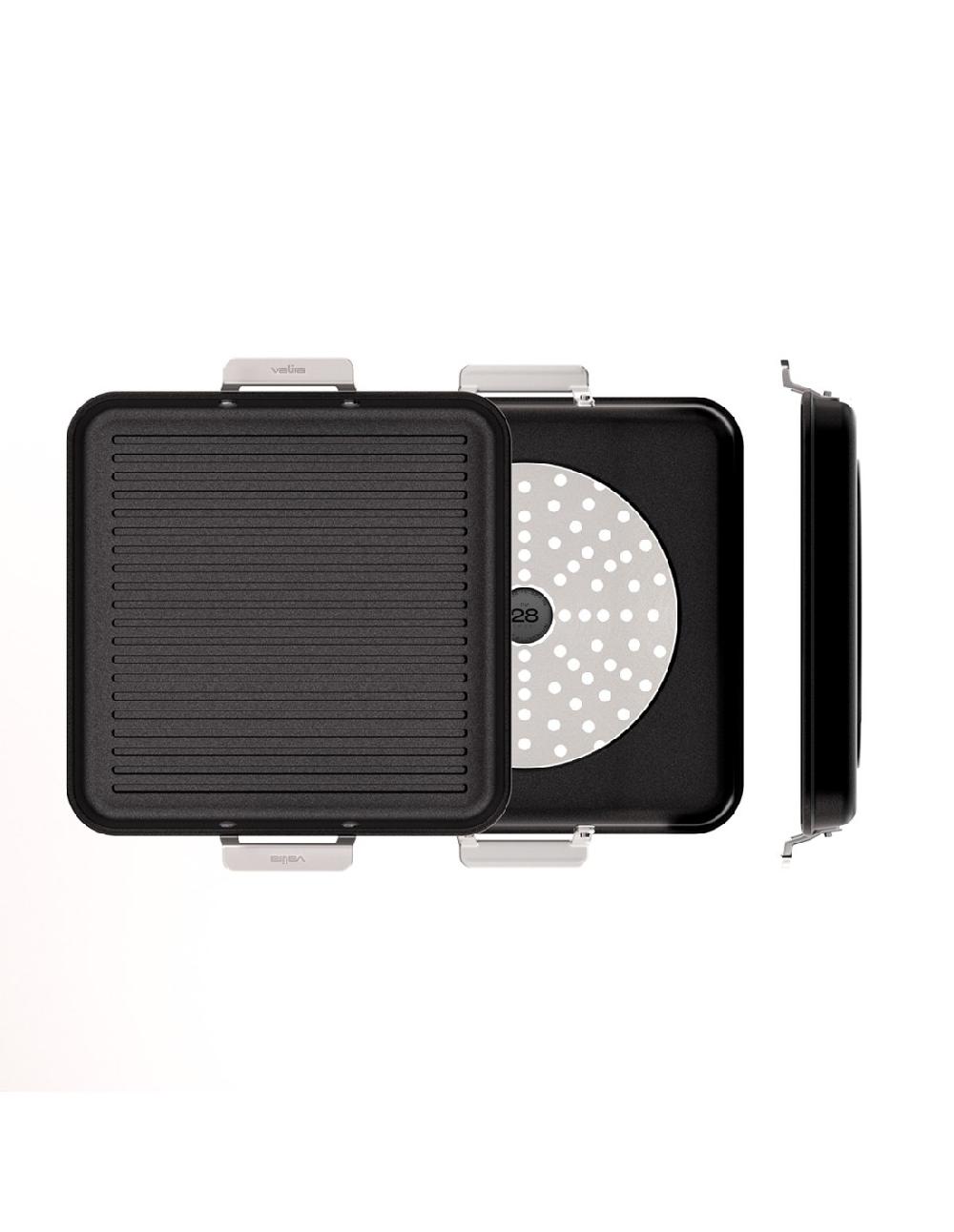 Valira GRILL AIRE INDUCCIÓN 28x28 Cm